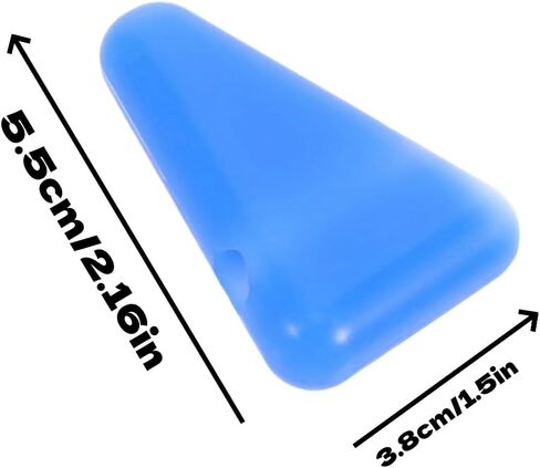 2 قطعة حامل شوكة ضبط سيليكون شوكة ضبط مثلث قاعدة دعم للاستخدام الآمن والمريح in Kuwait