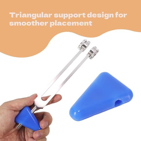 2 قطعة حامل شوكة ضبط سيليكون شوكة ضبط مثلث قاعدة دعم للاستخدام الآمن والمريح in Kuwait