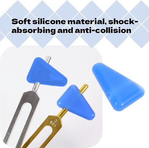 2 قطعة حامل شوكة ضبط سيليكون شوكة ضبط مثلث قاعدة دعم للاستخدام الآمن والمريح in Kuwait