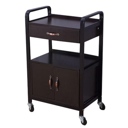 Hairdresser Trolley, Sturdy Salon Rolling Cart,Barber Cart Storage Cabinet,Movable Beauty Locker,Beauty Organizer,with Drawers,Wheel(White-b) in Saudi Arabia