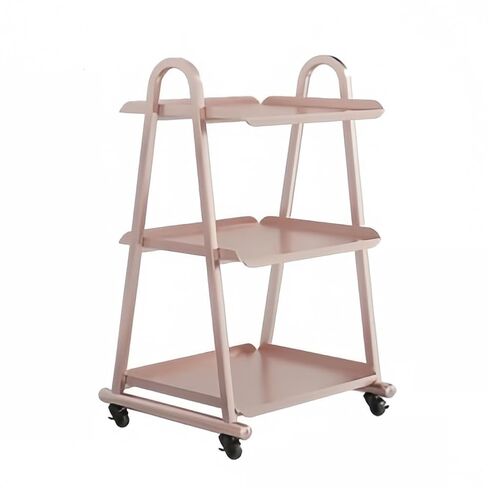 Hairdresser Trolley, 3 Tier Beauty Salon Tool Trolley,Rolling Trolley for Nail and Dental Instruments,Small Trolley for Oral Instruments(White,60x45x96cm) in Saudi Arabia