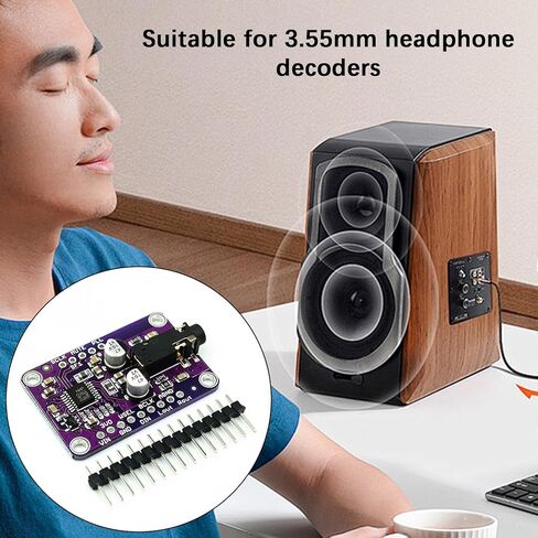 UDA1334A I2S Decoding Module with Clock Sync Compatible Microcontrollers Stereo Line Output Module in Saudi Arabia