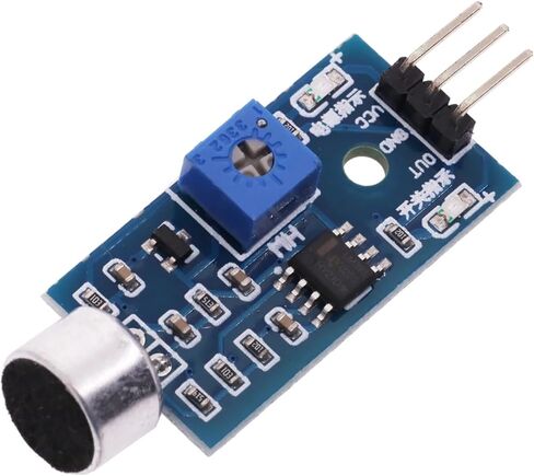 Sound Detection Sensor Module Sound Sensors VOS Module Voice Operated Switch Microphone Module For Switches Home in Kuwait