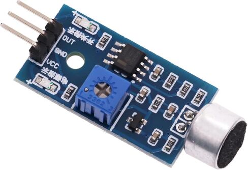 Sound Detection Sensor Module Sound Sensors VOS Module Voice Operated Switch Microphone Module For Switches Home in Kuwait
