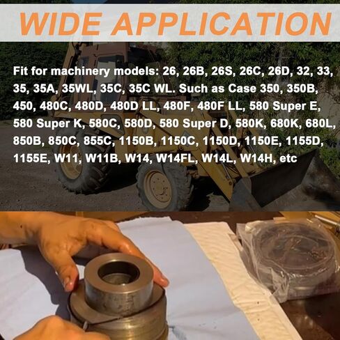 Hydraulic Cylinder Seal Kit 3" Bore 1.75" Rod Replace for 1543262C1 G109460 G105549 Suitable for case 26,26B,26S,26C,26D,580C, 580D,580 Super D,W14L,W14H in Saudi Arabia