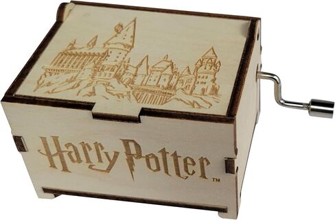 Harry Potter Black Mini Music Box with Hedwig's Theme song, Gifts for Women, Birthday, Christmas in Kuwait