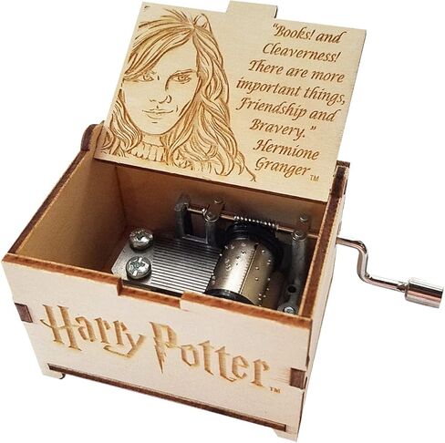 Harry Potter Black Mini Music Box with Hedwig's Theme song, Gifts for Women, Birthday, Christmas in Kuwait