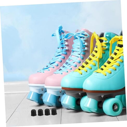 10pcs Roller Skate Toe Stops Wheel Spacers Accessory Kit Replacement Parts for Men Women Inline Roller Skates in Saudi Arabia