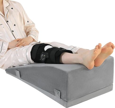 ROYALAY Leg Elevation Pillows for After Surgery, Adjustable Height Knee Surgery Recovery Equipment, Knee Replacement Recovery Aids for Hip Ankle Pain Relief Patent Pending, Single Leg in Kuwait