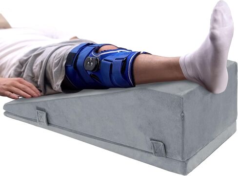 ROYALAY Leg Elevation Pillows for After Surgery, Adjustable Height Knee Surgery Recovery Equipment, Knee Replacement Recovery Aids for Hip Ankle Pain Relief Patent Pending, Single Leg in Saudi Arabia