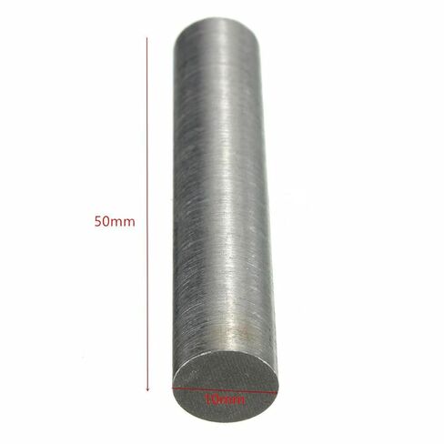 1x 99.95% Pure Tungsten W Metal Rod Diameter 2/5" Inch 10mm, Length 2" Inch 50mm in Saudi Arabia
