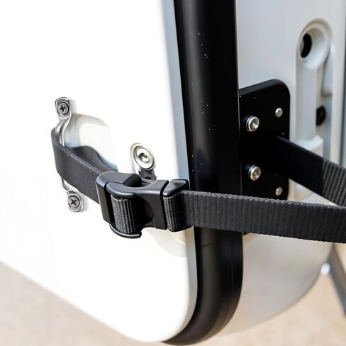 26 Pcs Bimini Top Strap Footman Loop – 316 Stainless Steel Deck Pad Eye with 52 Screws for Kayak, Boat, Canoe, Shade Sails, and Marine Rigging in Saudi Arabia