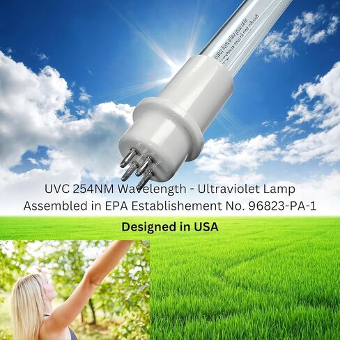 LSE Lighting Bryant Carrier Equivalent Replacement 230V UV Duct Lamp – UVLXXRPL3020 | UVLBB1LP3020 UVLCC1LP3020 UVLBB2LP3020 UVLCC2LP3020 | High Performance Replacement Bulb | Designed in USA in Saudi Arabia