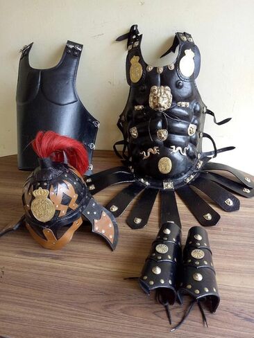 ARTIZANSTORE medieval leather muscle armor set of body armor Costume in Saudi Arabia