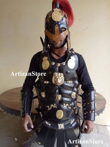 ARTIZANSTORE medieval leather muscle armor set of body armor Costume in Saudi Arabia