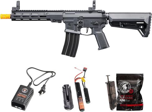 Lancer Tactical Gen 2 Stalker SBR 10" M4 AEG Ambidextrous Airsoft Rifle (Battery & Charger Included) in Saudi Arabia