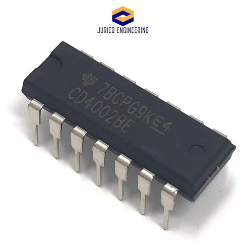 CD4002BE CMOS Dual 4-Input NOR Gate Breadboard-Friendly (Pack of 1) in Saudi Arabia