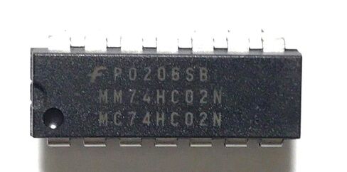 Juried Engineering Fairchild MM74HC02N 74HC02 بوابات NOR رباعية ذات مدخلين إيجابيين (عبوة من 1) in Kuwait
