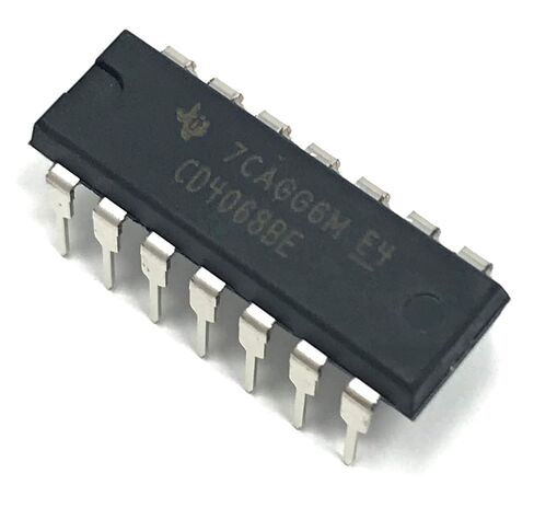 CD4068BE CD4068 CMOS 8-Input NAND/and 8-in Gate Breadboard-Friendly IC (1 Piece) in Saudi Arabia