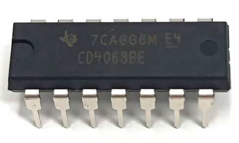 CD4068BE CD4068 CMOS 8-Input NAND/and 8-in Gate Breadboard-Friendly IC (1 Piece) in Saudi Arabia