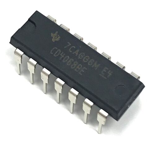 CD4068BE CD4068 CMOS 8-Input NAND/and 8-in Gate Breadboard-Friendly IC (1 Piece) in Saudi Arabia