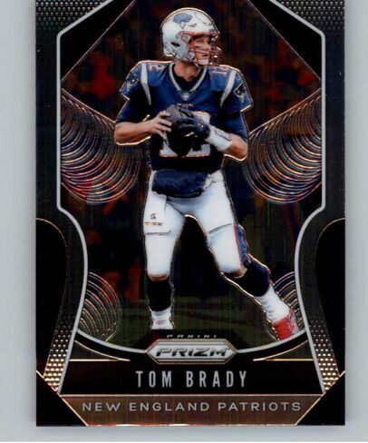 2019 Panini Prizm #18 Tom Brady New England Patriots NFL Football Trading Card in Saudi Arabia