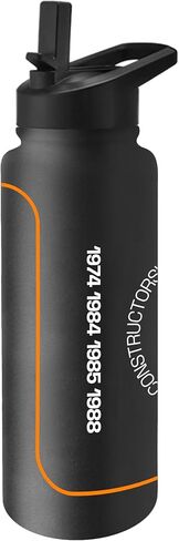 Logo Brands McLaren Formula 1 Team Constructors' Champions 34 oz Quencher Bottle Durable Powder Coat Finish – Officially Licensed Formula 1 Tumbler – Keeps Drinks Cold or Hot for Hours in Saudi Arabia