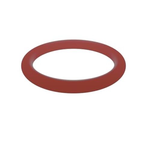 012 Silicone O-Ring, 70A Hardness, Red 3/8" ID, 1/2" OD, 1/16" Width (Pack of 100) in Saudi Arabia