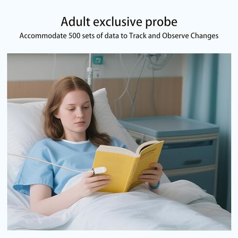 مقياس التأكسج النبضي المستمر بطرف الإصبع، دقة طبية من الدرجة الطبية، قراءة سريعة، معدل نبض SpO2، جهاز مراقبة تشبع الأكسجين في الدم، محمول 500 تخزين بيانات طوال الليل، جهاز قياس التأكسج النبضي مع إنذار قابل للتعديل in Kuwait