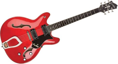 Hagstrom VIK-WCT Viking Semi-Hollow Body Wild Cherry Transparent in Saudi Arabia