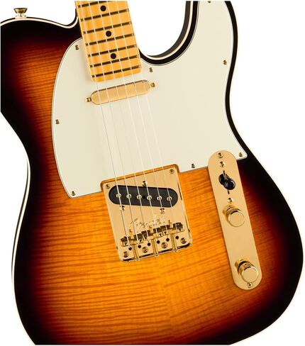 Fender 75th Anniversary American Professional II Custom Telecaster with Maple Fingerboard Alder Body and Molded Case Included (2-Color Sunburst) in Saudi Arabia
