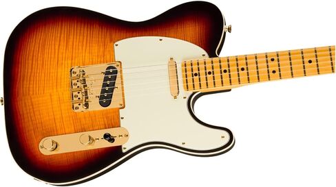 Fender 75th Anniversary American Professional II Custom Telecaster with Maple Fingerboard Alder Body and Molded Case Included (2-Color Sunburst) in Saudi Arabia