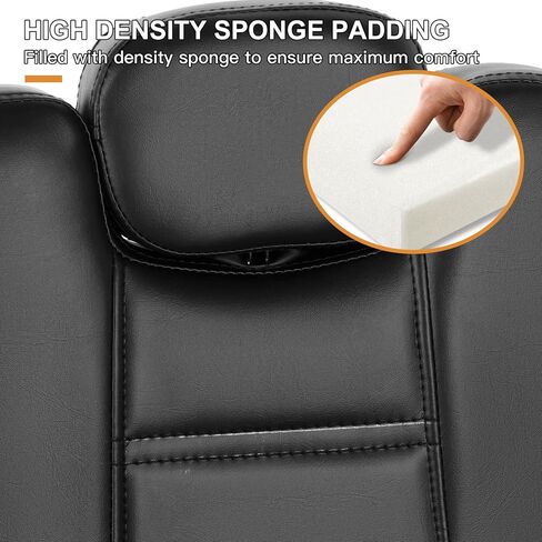 Artist hand Barbers Chairs, Heavy Duty Hydraulic Reclining Salon Chair Spa Furniture Reclining Extra Wider Seat Beauty Hair Salon Equipment(Black) in Kuwait