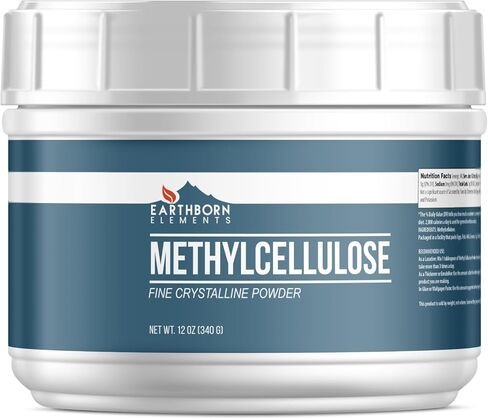 Earthborn Elements Methylcellulose (12 oz), No Emulsifiers Or Additives, Food Grade in Saudi Arabia