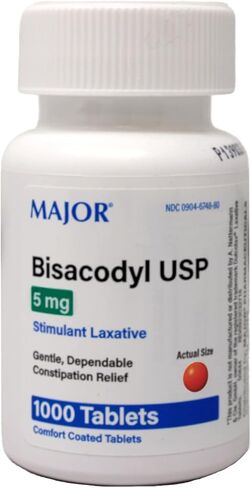 Bisacodyl Tablets 5 Mg 1000 (Pack of 3) in Saudi Arabia