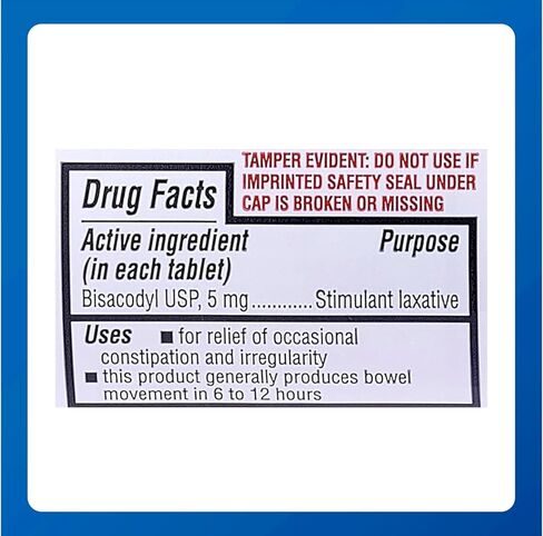 Bisacodyl Tablets 5 Mg 1000 (Pack of 3) in Saudi Arabia