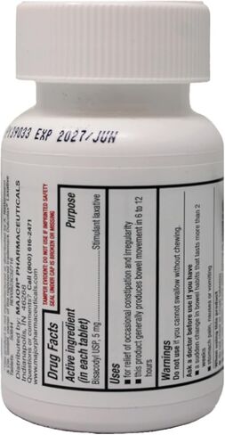 Bisacodyl Tablets 5 Mg 1000 (Pack of 3) in Saudi Arabia