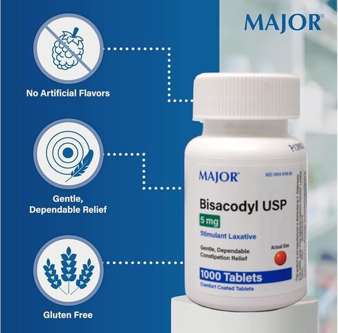 Bisacodyl Tablets 5 Mg 1000 (Pack of 3) in Saudi Arabia