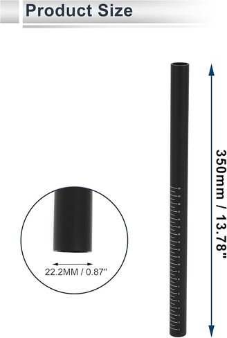 1 Pcs Universal Bike Seat Posts Lightweight 22.2x350mmBike Saddle Post Seat Tube Matte Black Carbon Fiber in Saudi Arabia