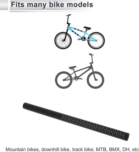 1 Pcs Universal Bike Seat Posts Lightweight 22.2x350mmBike Saddle Post Seat Tube Matte Black Carbon Fiber in Saudi Arabia