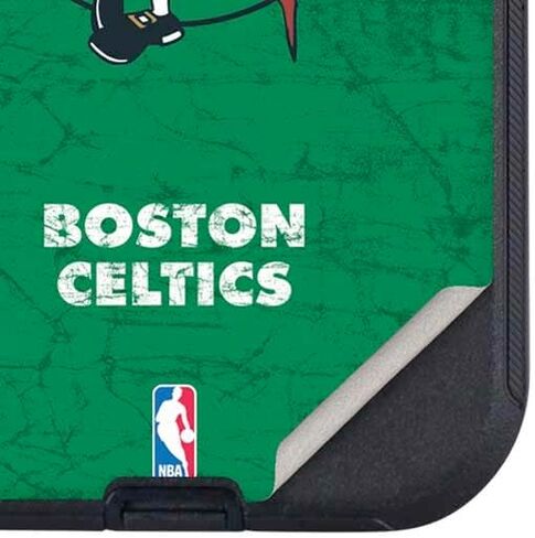 Skinit Decal Phone Skin Compatible with OtterBox Defender iPhone 14 - Officially Licensed NBA Boston Celtics Green Primary Logo Design in Saudi Arabia