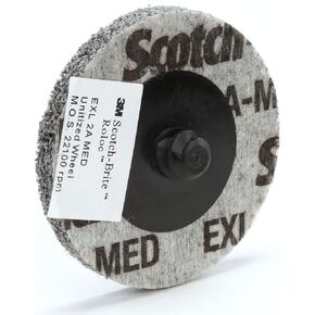 عجلة 3MTM Scotch-BriteTM RolocTMEXL الموحدة TR 2 بوصة، 2A MED، أكسيد الألومنيوم NH - مجموعة من 15 in Kuwait
