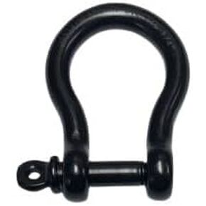 الولايات المتحدة الفولاذ المقاوم للصدأ الأسود الفولاذ المقاوم للصدأ 316 مزورة القوس القيد 1/4 "(6mm) الصف البحرية in Kuwait