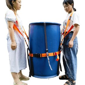 أشرطة حمل للأسطوانة أو الأشكال الأخرى، سخانات/خزانات المياه المتحركة، براميل النبيذ/الويسكي وبراميل سعة 55 جالونًا، صندوق، ثلاجات، غسالات، نظام كتف قابل للتعديل لشخصين in Kuwait