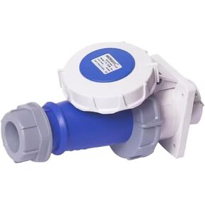 IP67 waterproof explosion-proof 3 core 16A industrial socket three-phase aviation connector(Surface mounted suit) in Kuwait