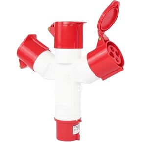 Waterproof industrial aviation and socket one in three out 3/4/5 core 16A32A non-explosion-proof three-phase power(3 core 32A) in Kuwait