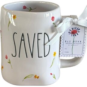 Rae Dunn inspirational/religious ceramic coffee mug. (Walk in Faith) in Kuwait