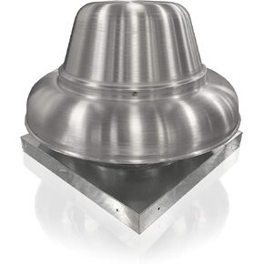 CAPTIVE-AIRE Direct Drive Centrifugal Downblast Roof Mounted Exhaust Fan with Speed Control- 19" Fan Base, 0.060 HP 115 Volt Single Phase Motor (DR-10HFA) in Kuwait