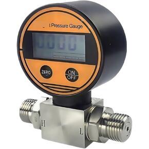Differential Pressure Transmitter Battery Powered Digital Pressure Gauge Digital Display Pressure Gauge Smart Dial LCD Display(Differencetype(level0.25)) in Kuwait