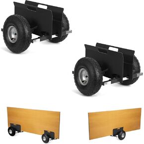 Panel Dolly 600 LBS Capacity, Slab Dolly with 10" Rubber Inflatable Tires, Adjustable Drywall Mover for Drywall Sheets & Door Transport All Terrain Moving in Saudi Arabia